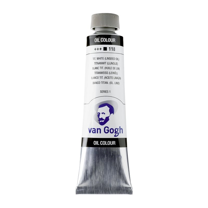 Van Gogh  Olja 40 ml Titanium White-Linseed 118